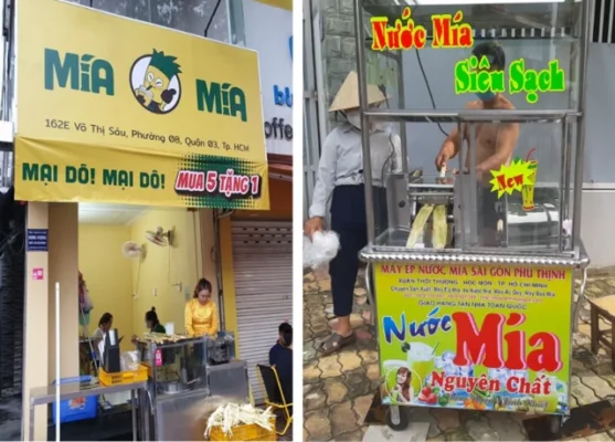kinh doanh nước mía