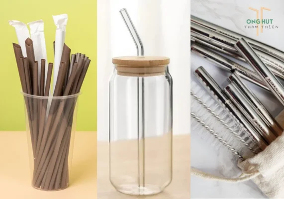 Các loại ống hút eco an toàn, vì môi trường