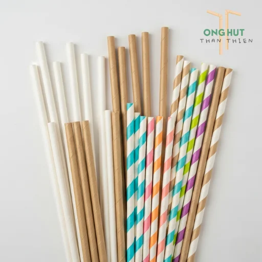 Mua ống hút giấy ở đâu TPHCM giá tốt, chất lượng, đủ kiểu