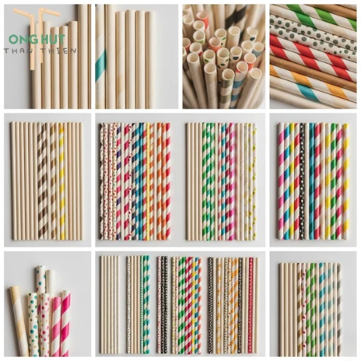 Mua ống hút giấy ở đâu TPHCM giá tốt, chất lượng, đủ kiểu