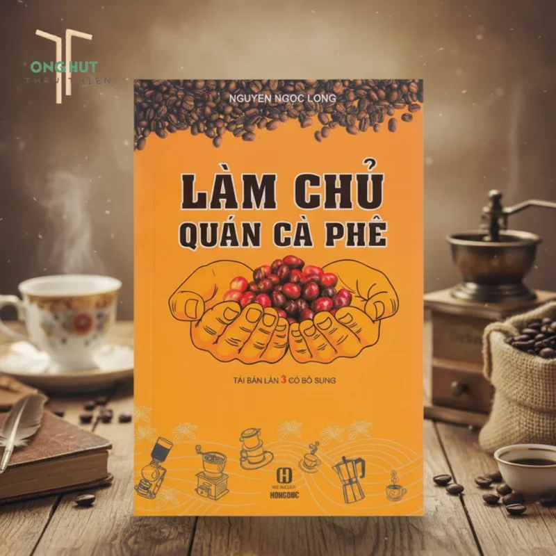 "Làm chủ quán cà phê" - Nguyễn Ngọc Long: Cẩm nang thực chiến cho khởi nghiệp F&B