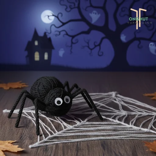 9+ Cách làm con nhện halloween dễ thương, đơn giản ngay tại nhà