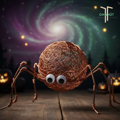 9+ Cách làm con nhện halloween dễ thương, đơn giản ngay tại nhà