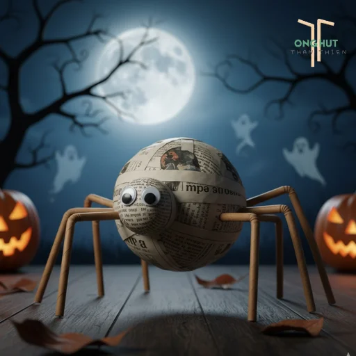 9+ Cách làm con nhện halloween dễ thương, đơn giản ngay tại nhà