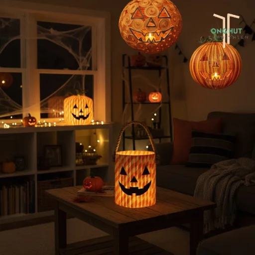 5 Cách làm đèn bí ngô halloween handmade đơn giản tại nhà