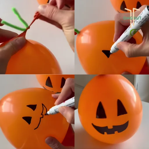 5 Cách làm đèn bí ngô halloween handmade đơn giản tại nhà