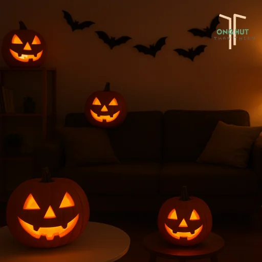 5 Cách làm đèn bí ngô halloween handmade đơn giản tại nhà