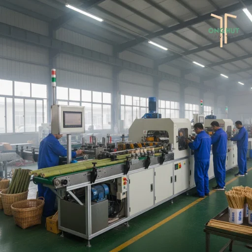 Khám phá máy sản xuất ống hút tre hiện đại cấu tạo, nguyên lí hoạt động