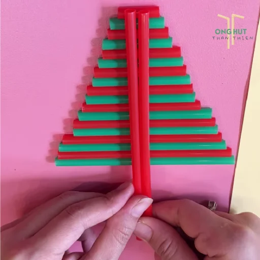 5 Cách làm cây thông Noel bằng ống hút siêu dễ, đơn giản, cực độc đáo