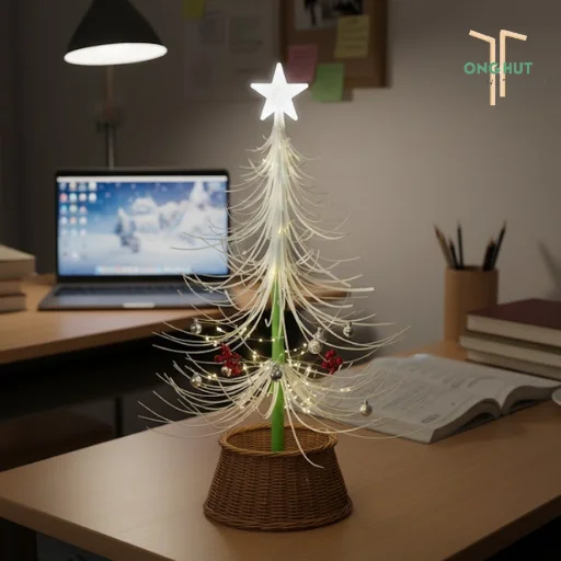 5 Cách làm cây thông Noel bằng ống hút siêu dễ, đơn giản, cực độc đáo