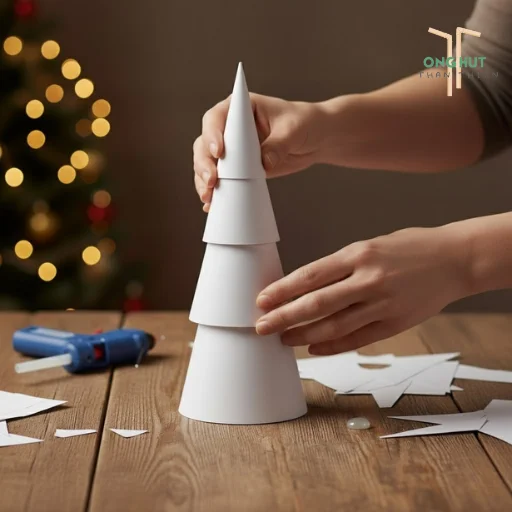 5 Cách làm cây thông Noel bằng ống hút siêu dễ, đơn giản, cực độc đáo