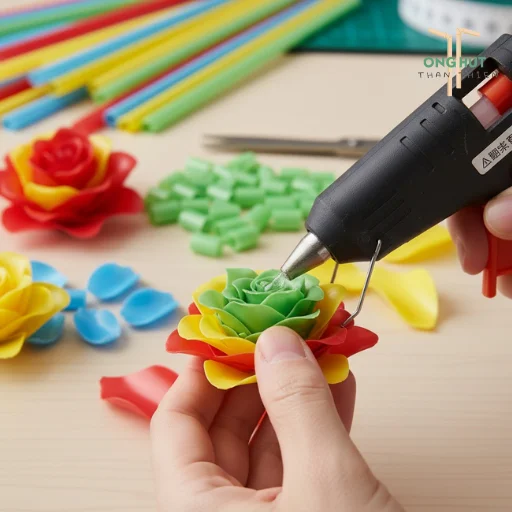 3 Cách làm chậu hoa bằng ống hút đơn giản, đẹp mắt, cực dễ ngay tại nhà