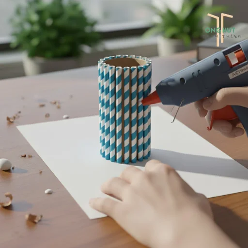 3 Cách làm chậu hoa bằng ống hút đơn giản, đẹp mắt, cực dễ ngay tại nhà