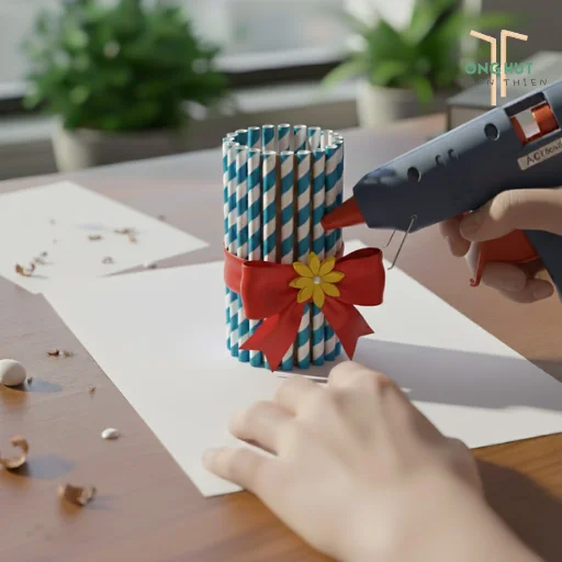 3 Cách làm chậu hoa bằng ống hút đơn giản, đẹp mắt, cực dễ ngay tại nhà