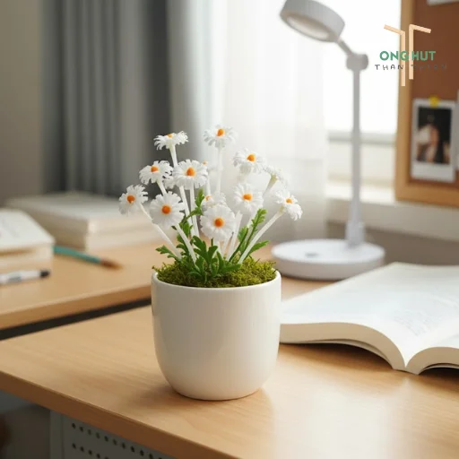 Tổng hợp 3 cách làm hoa cúc bằng ống hút đơn giản, siêu dễ, đẹp như thật