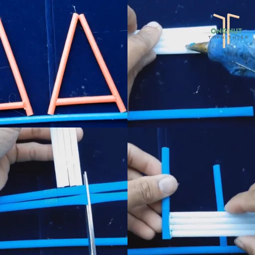 Cách làm xích đu bằng ống hút dễ thương, cực đơn giản tại nhà cho bé