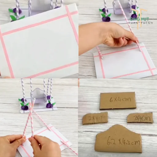 Cách làm xích đu bằng ống hút dễ thương, cực đơn giản tại nhà cho bé