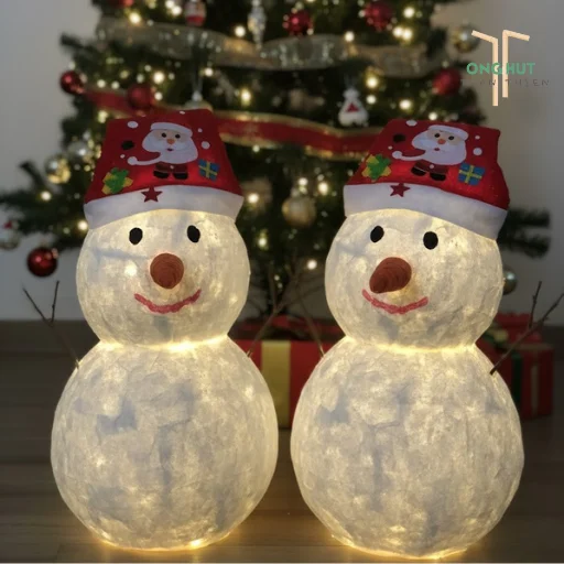 Hướng dẫn làm người tuyết bằng giấy đơn giản, cực dễ cho mùa Noel