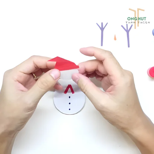 Hướng dẫn làm người tuyết bằng giấy đơn giản, cực dễ cho mùa Noel