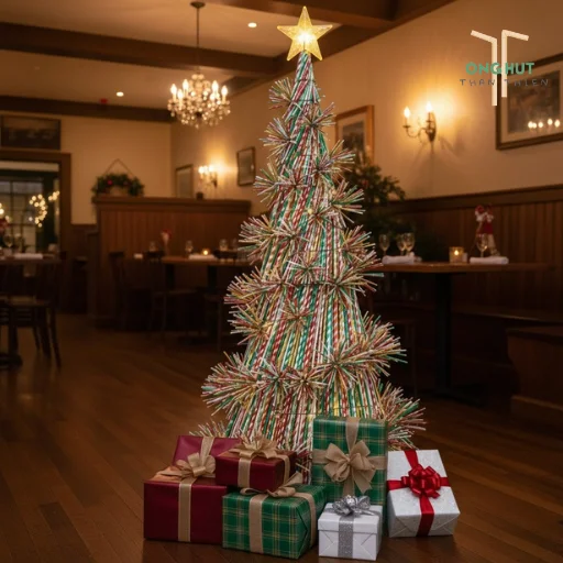 15+ Ý tưởng trang trí Noel cho quán ăn đẹp, nổi bật giúp thu hút khách