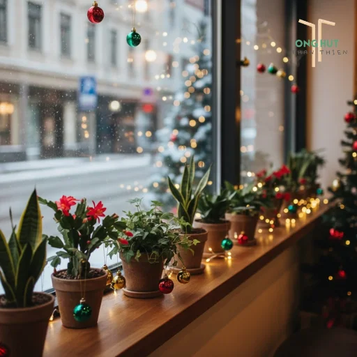 15+ Ý tưởng trang trí Noel cho quán ăn đẹp, nổi bật giúp thu hút khách