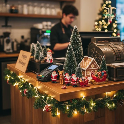 15+ Ý tưởng trang trí Noel cho quán ăn đẹp, nổi bật giúp thu hút khách