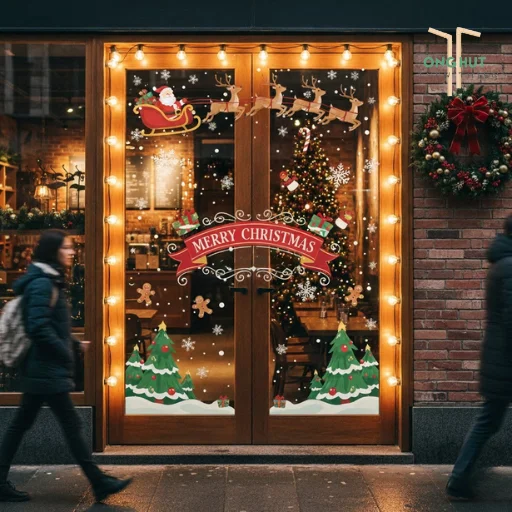 15+ Ý tưởng trang trí Noel cho quán ăn đẹp, nổi bật giúp thu hút khách